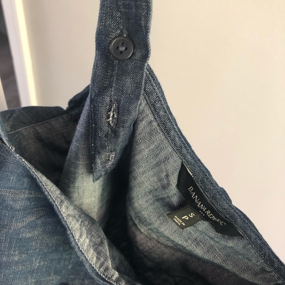 Summer tank, adjustable, light jean - Picture 3 of 4